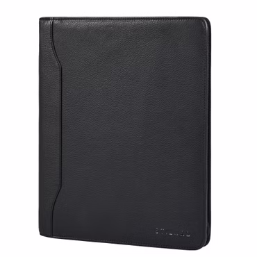 "Wesley" Elegante Carpeta de Cuero A4 Portadocumentos con Cremallera "Wesley" Elegante Carpeta de Cuero A4 Portadocumentos con Cremallera
