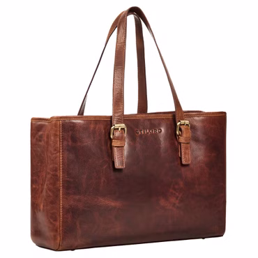 "Gaby" Bolso Shopper Mujer Piel Grande con Múltiples Compartimentos