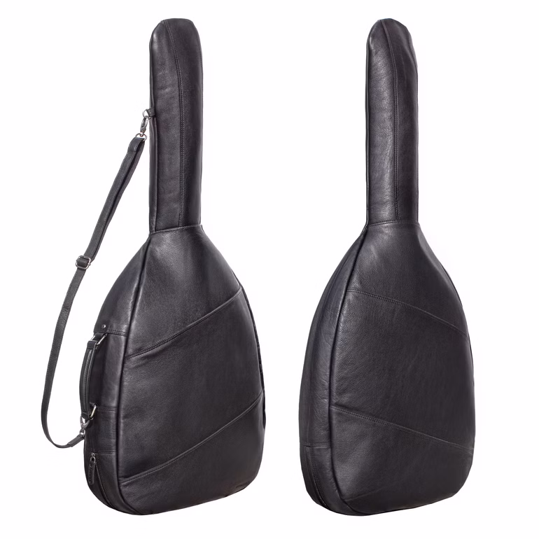 "Elvis" Funda Premium de Cuero para Guitarra 4/4 de 39, 40 y 41 Pulgadas