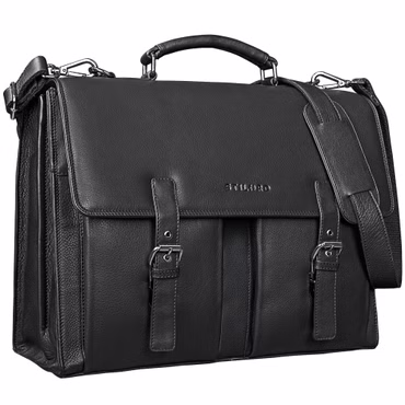 "Detroit" Maletín Piel Hombre Bolsa Ordenador Portatil 16 Pulgadas