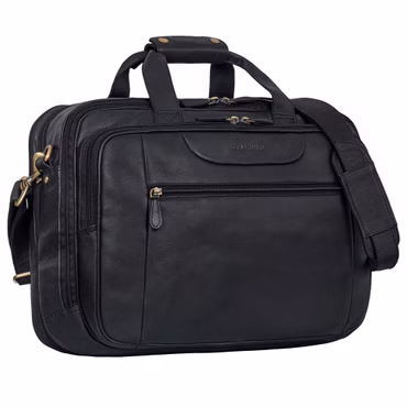 "Henrik" Maletín Portátil Hombre Piel 17 Pulgadas