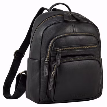 "Smilla" Pequeña Mochila Cuero Genuino para Mujer