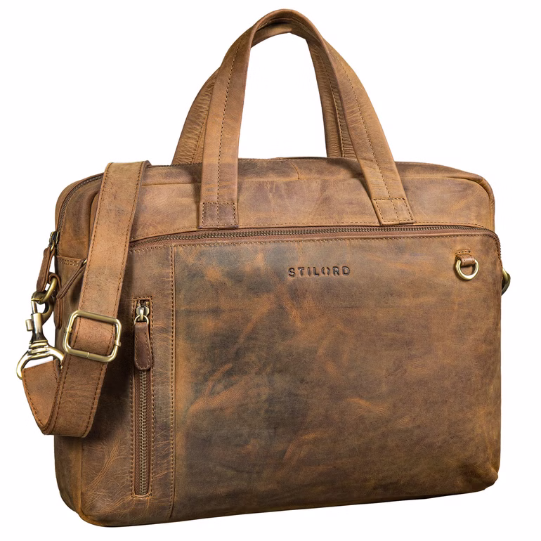 "Ramon" Maletín Portátil 15 Pulgadas Cuero Hombre