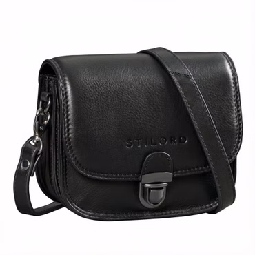 "Maribel" Mini Bolso Bandolera Mujer Piel Auténtica con Correa Desmontable "Maribel" Mini Bolso Bandolera Mujer Piel Auténtica con Correa Desmontable