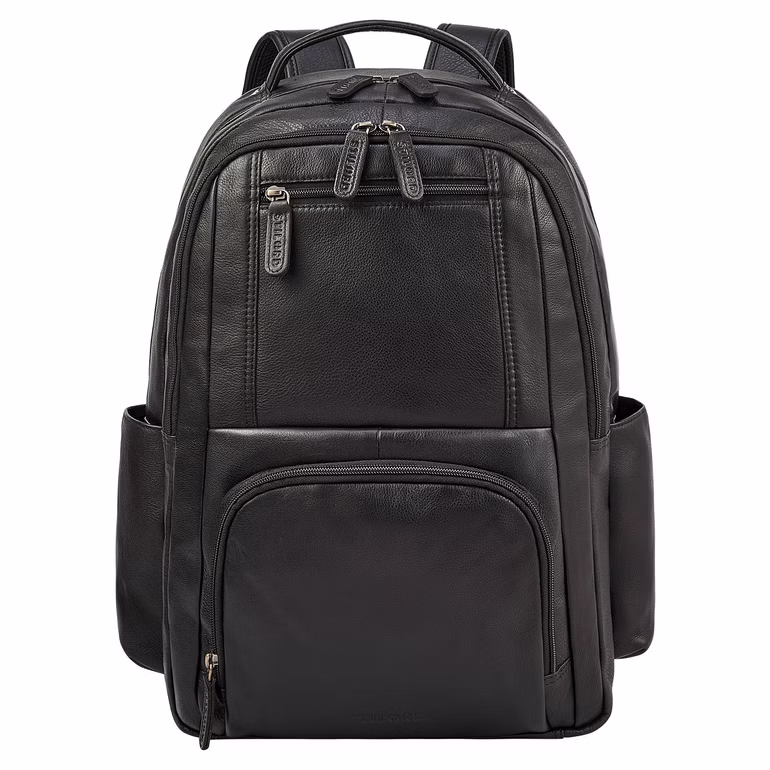 "Evan" Mochila Piel Hombre Grande para 16 Pulgadas "Evan" Mochila Piel Hombre Grande para 16 Pulgadas