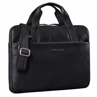 "Cornelius" Bolso Vintage Delgado para Portátil 15-16 Pulgadas Cuero Hombre