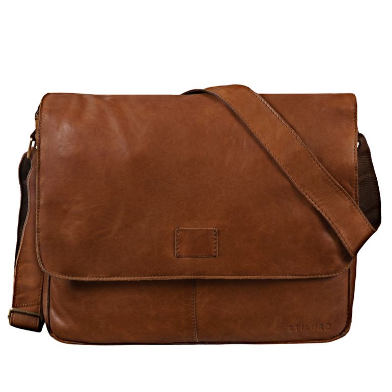 "Hannes" Bolso bandolera hombre piel