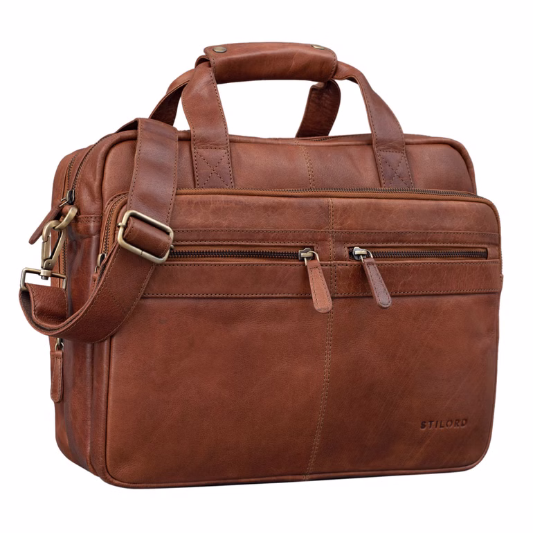 "Explorer" Bolsa De Cuero Para Profesores Hombre Y Mujer Maletín