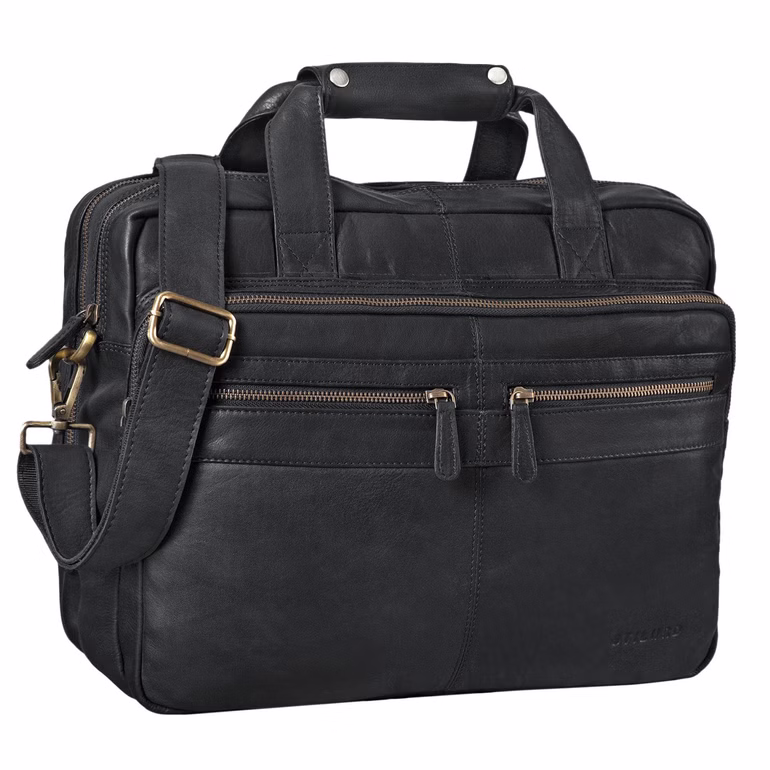 "Explorer" Bolsa De Cuero Para Profesores Hombre Y Mujer Maletín