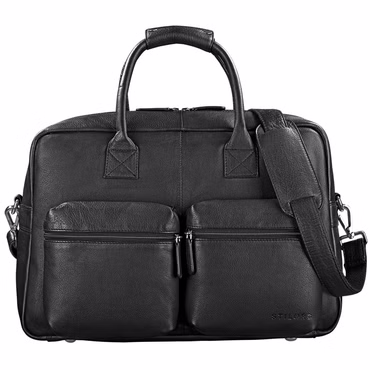 "Ben" Bolso Vintage De Cuero Unisex Para Portátil 15 6 Pulgadas "Ben" Bolso Vintage De Cuero Unisex Para Portátil 15 6 Pulgadas