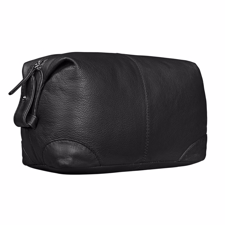 "Carsten" Bolsa de Aseo Cuero