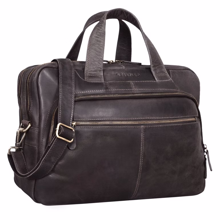 "Lias" Bolso De Cuero Para Hombre Elegante Para La Próxima Reunión