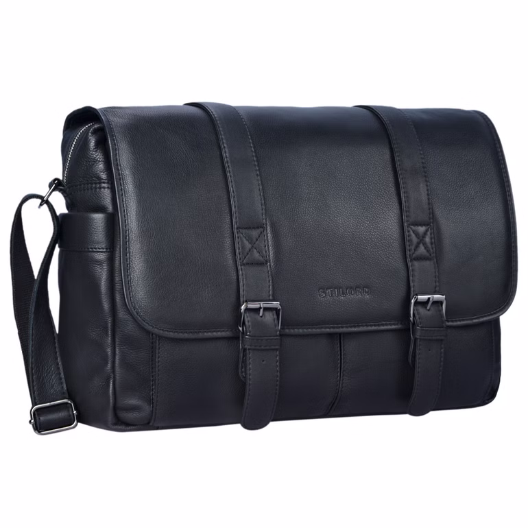 "Maxime" Bolso Bandolera Piel Hombre