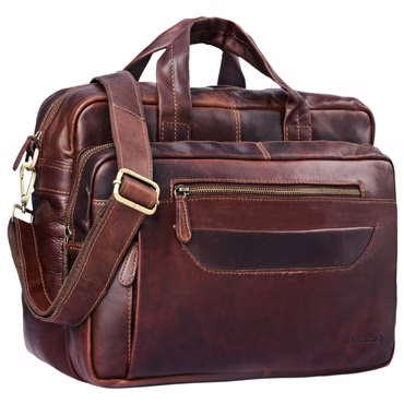 "Challenger" Bolso Bandolera Piel Grande