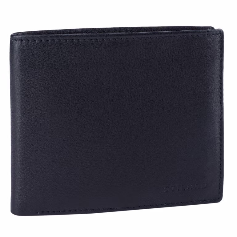 "Lewis" Cartera Hombre Cuero con Protección RFID Diseño Clásico